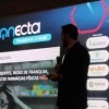 Pedro Antunes, CEO do iTeam, falando em um evento